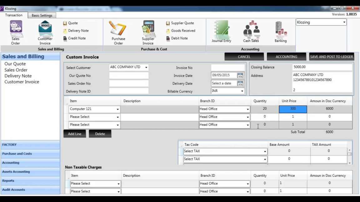 simple erp software